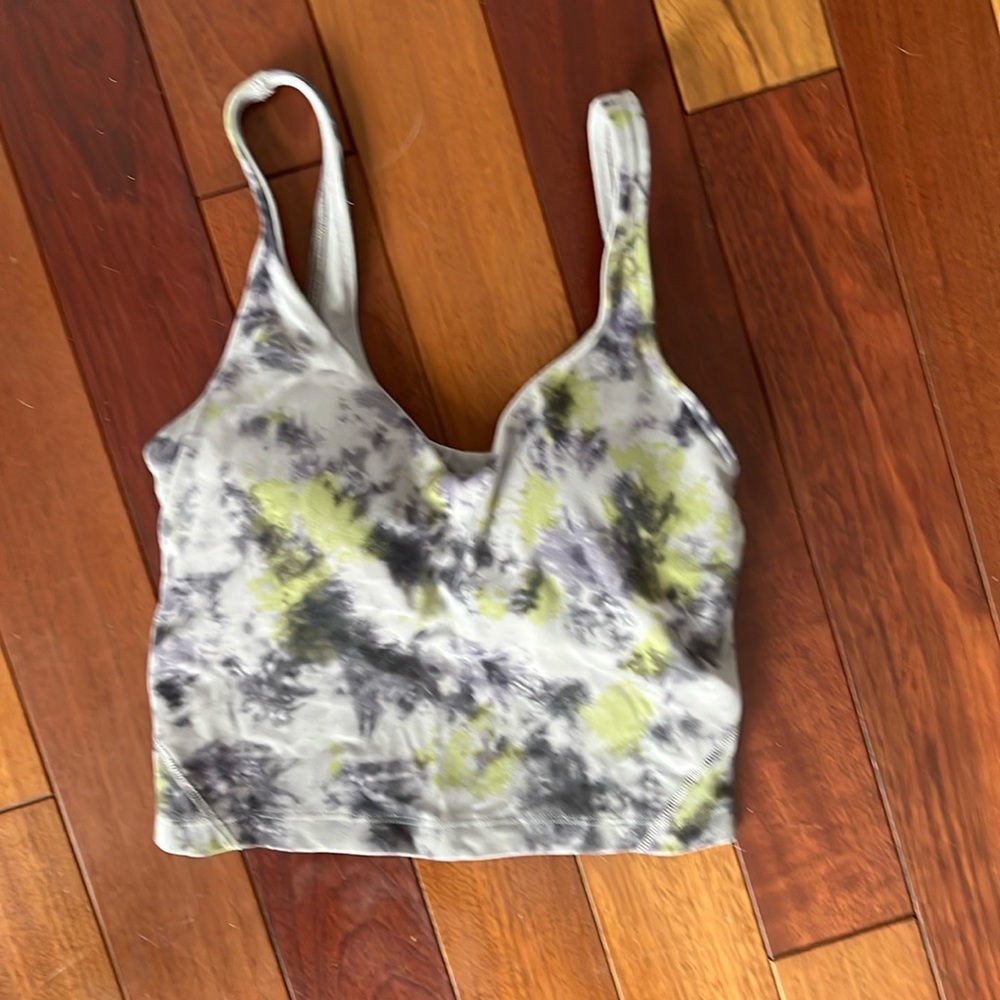 Tye-dye lululemon tank top